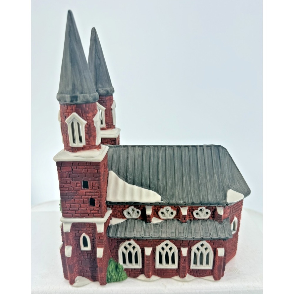 Dept 56 Dickens Village Abbey 1987 Retired Lighted Church No Box  Department 56 - Picture 5 of 7